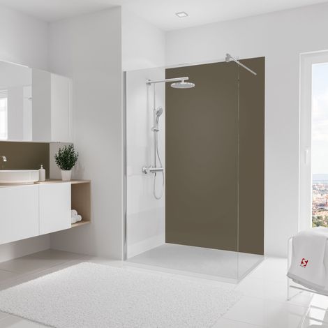 Panneau mural Taupe, Schulte, 120 x 210 cm