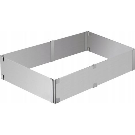 HAUTEUR DU BORD DU GÂTEAU 6 cm RÉGLABLE 38-46 cm PLATEAU DU GÂTEAU RÉGLABLE