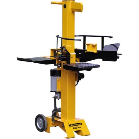 spaccalegna elettrico verticale e orizzontale garland "chopper 452 ze-v20" 10 tonnellate 2100w