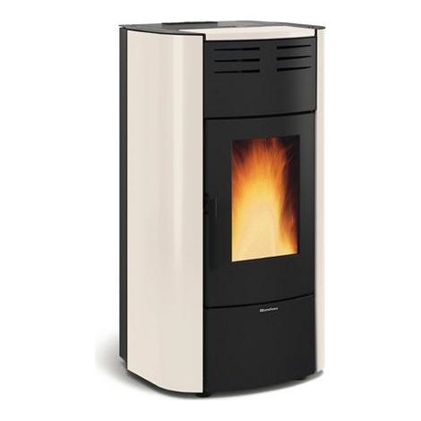 Stufa Termostufa a pellet potenza 5,4 a 23,6 kW serbatoio 35 kg (1/2)