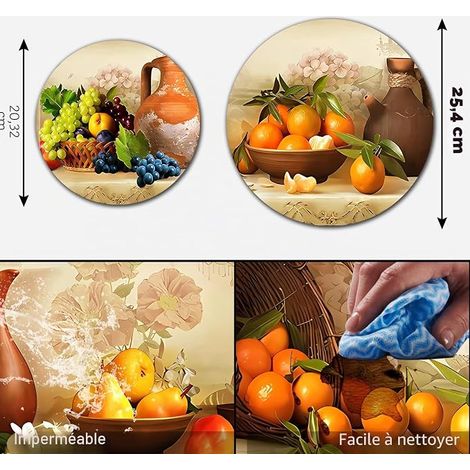 cache-plaques de cuisson en métal rustique pour cuisinières électriques, cuisinière à gaz, ustensiles de cuisine, décoration de cuisine (1/4)