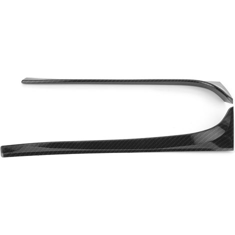 Aileron de lunette arrière latéral pour MK7 MK7.5 (2014-2018), style fibre de carbone. (1/5)