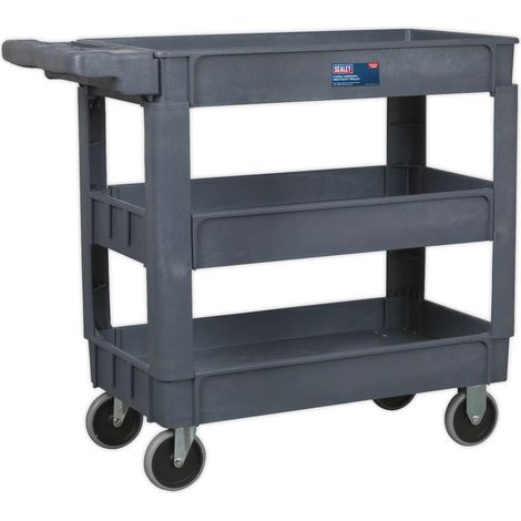Sealey Composite Heavy-Duty Trolley 3-Level CX203 (1/5)