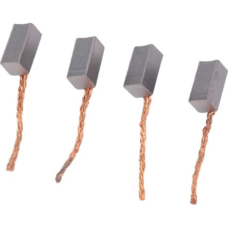 Lot de 4 balais de rechange pour moteur électrique (balais de carbone pour collecteur de moteur 1016 1025Z2) (1/5)