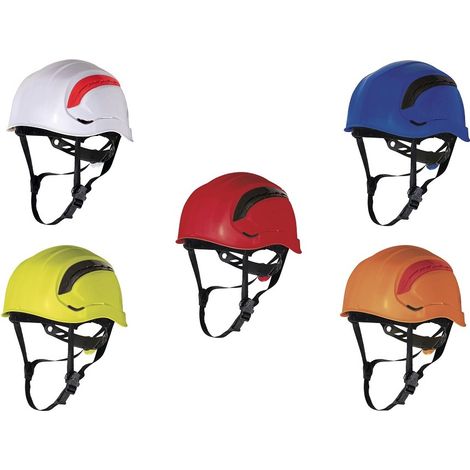 DELTA PLUS GRANITE WIND CASCHI ELMETTI CASCO ELMETTO CANTIERE VENTILATO SOTTOGOL - Bianco e Rosso