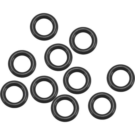 Caoutchouc Joints Toriques Joint étanchéité Noir 10Pcs 3mmx5mmx1mm (1/5)