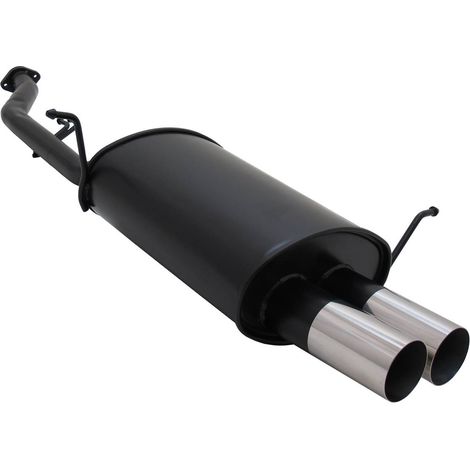 Silencieux Echappement BMW E36 Compact 316i - 2x76mm RL-13693999