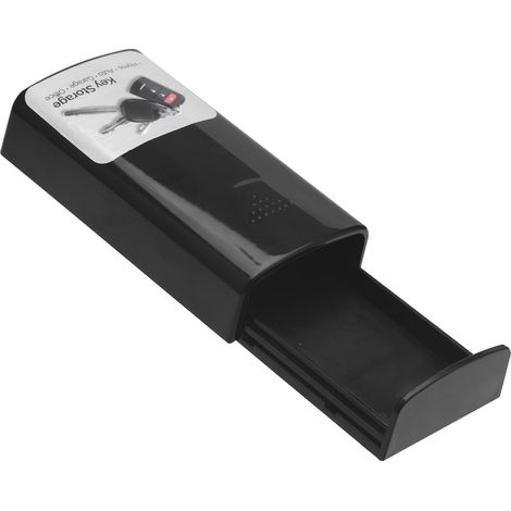 Boîte à clés magnétique pour Cacher Une clé à l'extérieur Aimant Puissant de Rechange pour Voiture Maison Garage Bureau 107 x 56 x 27 mm