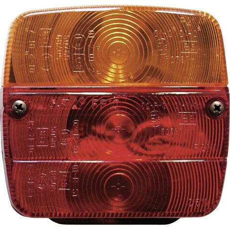 IWH Fanale posteriore per rimorchio Collegamento a vite Luce di direzione, Luce di stop, Fanale posteriore posteriore, (1/2)