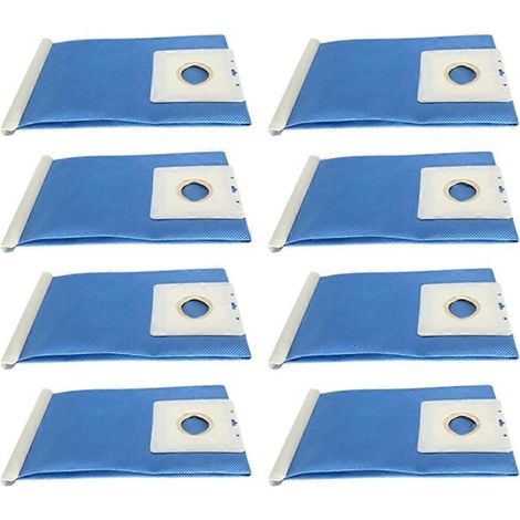 Sac à poussière pour aspirateur Samsung DJ69-00420B, pièces détachées, grande capacité, bleu, réutilisable, lot de 8.