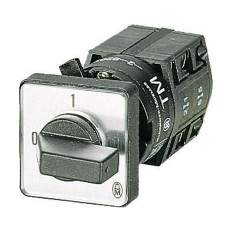 Eaton Modelo empotrado interruptor de leva gris y negro