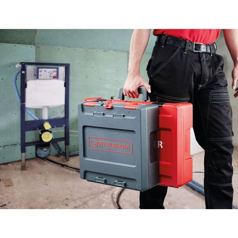 ROTHENBERGER ROCASE 4212 avec insert pour mâchoires de pressage Compact - 1000002655