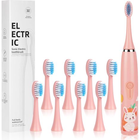 Kids Electric Toothbrush, Battery Powered (1/5)