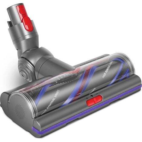 Tête de brosse pour Dyson V8 V10 V11 V7 V15 SV10 SV11 SV12 SV14, brosse de nettoyage électrique, pièces de rechange pour sols, tapis durs, anti-emmêlement (1/5)