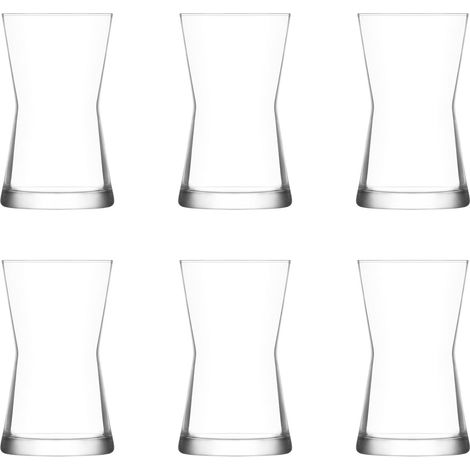 Juego de vasos para beber de cristal Set 100% Vaso para beber Transparente (1/3)