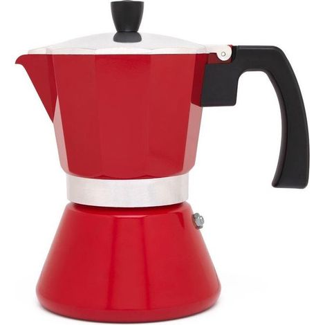 Leopold Vienna Caffettiera 6 Tazze Rosso per Induzione (1/2)