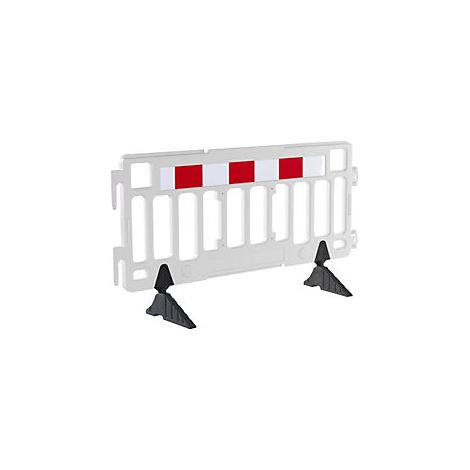 Valla de cercado de plástico  longitud 2 m  blanco