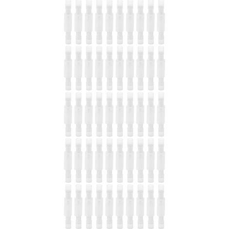 Kit de 50 connecteurs nylon fil à sertir mâle femelle cosse isolée FRFNY et MRFNY 5.5-156 (Blanc) (1/5)