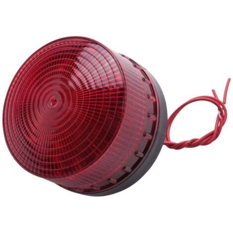 Faro stroboscopico industriale a LED rosso, alimentazione CA 220V, modello LTE-5061 (1/4)