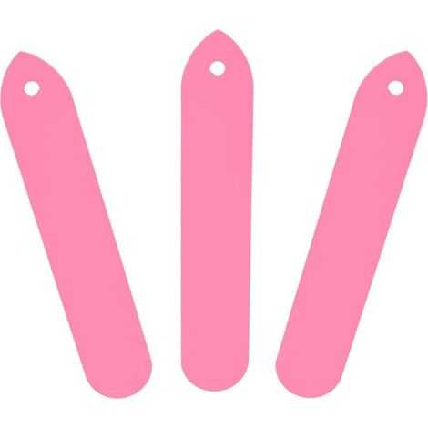 Étiquettes de Plantes Étiquettes de Plantes Pvc 100Pcs Pvc Jardin Plante Pot Marqueurs Stake Tags Yard Pépinière Semences Étiquette (Blanc) (Rose) (1/5)