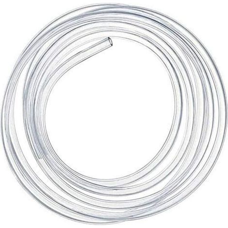 10 Meter hoher PVC-Schlauch, flexibler Silikonschlauch, Druckschlauch, 4 mm Innendurchmesser x 6 mm Außendurchmesser, Luftschlauch (1/5)