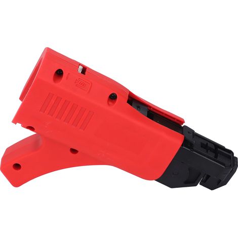 Adaptateur pour cloueuse à chaîne avec réglage automatique de la longueur et de la profondeur, compatible avec perceuse électrique de 47,3 à 75,8 mm. (1/5)