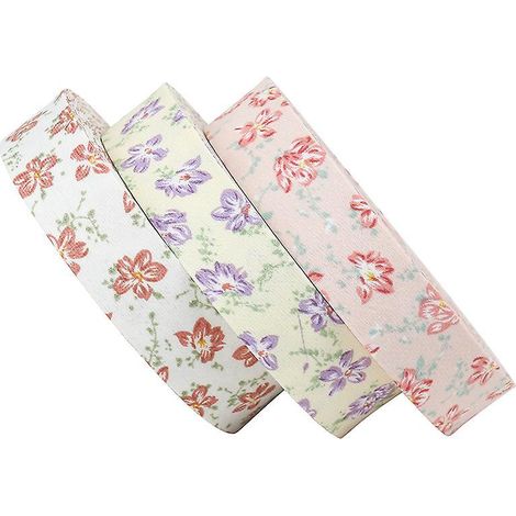paquet De Trois Pices, 5 M Fleur En Toile De Jute En Ruban De Coton En Toile De Jute Rustique Mariage Home Craft Dcoration Diy Rose (1/5)