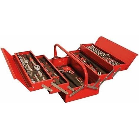 Caja herramientas METAL WORKS metal con 99 piezas BTK99A (1/10)