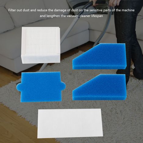 5 Pièces Mousse Filtre Anti-Poussière Aspirateur Système Filtration Pièces de Rechange 787241 (1/3)