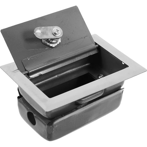 Boîtier de Commande Manuel Design Moderne pour Interrupteur à Bouton-poussoir Compatible avec en Acier Inoxydable Argenté Interrupteurs de Porte pour Usage Intérieur à Domicile (1/5)