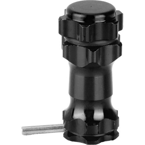 Élargisseur d'entretoise de Roue en Aluminium RC, Adaptateur d'extension de Moyeu Hexagonal Durable de 30mm pour Modèle de Voiture à Rapport 1:8 4 Pièces (Black) (1/5)