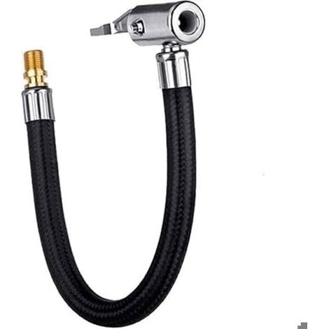Tuyau de gonflage de pneu de voiture Tuyau de gonflage Adaptateur de tube d'extension de pompe à air Twisted Tire Air Connecti (1/4)