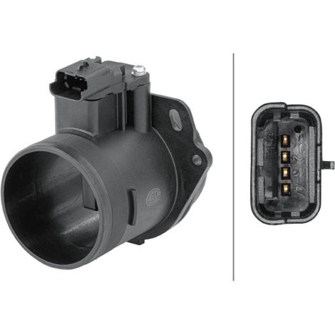 Débitmètre de masse d'air Hella 8ET 358 095-651 CITROËN 135080 1920 QV 1920QV