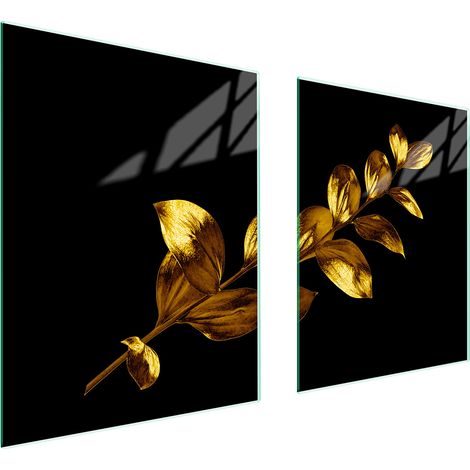 GLASSCHUTZPLATTE FÜR HERD 85x52 GOLD (1/5)