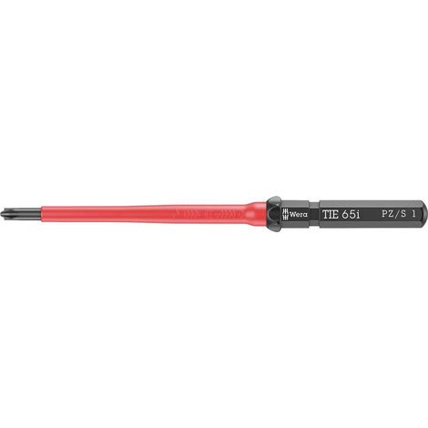 Wera Kraftform Kompakt VDE 65 i PZ/S  1 x 157 mm TIE Elettricisti Plus / Minus Lama intercambiabile per giraviti 1 mm (1/5)