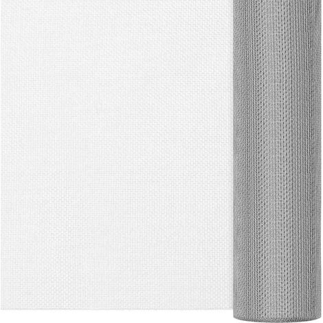Maison Exclusive - Fliegengitter Edelstahl 112x2000 cm Silbern