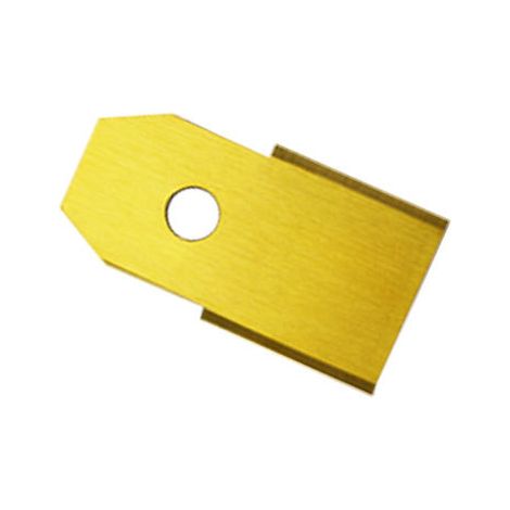 45 lames en titane pour tondeuses robotisées Husqvarna Automower, Gardena et Yardforce (3 g - 0,75 mm) + 45 vis