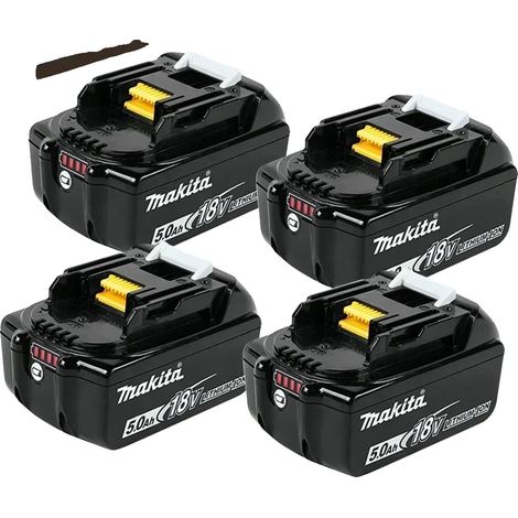Batterie lithium-ion, capacité de 6000mAh, compatible avec les outils électriques de 18V, YZMT 5AX4, 18V-d (1/2)