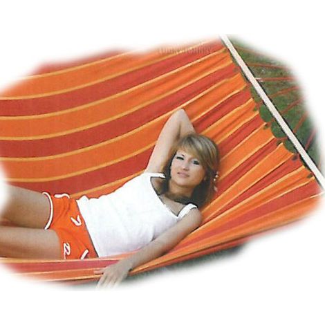 Hamaca Bahamas Naranja/Rojo Cm 150X200 Vette 08664