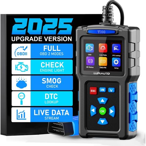 Outil de diagnostic OBD2 T200, lecteur de codes d'erreur automobiles OBDII, lecteur de codes d'erreur moteur. (1/5)