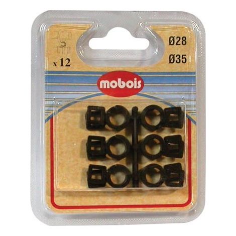 MOBOIS - Agrafe à coudre d.35 x12 marron blister