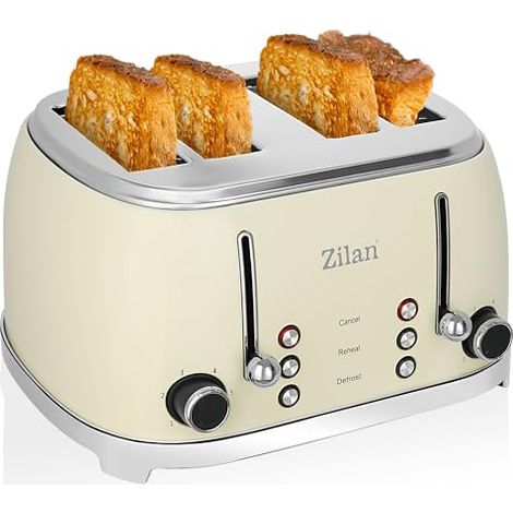 Tostadora zilan zln1826 700W 2 rebanadas 7 niveles