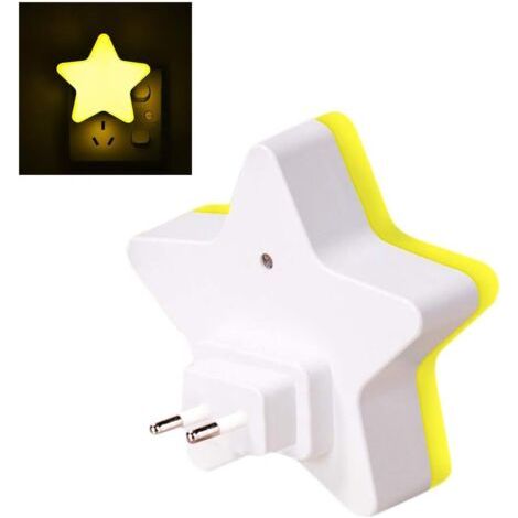 2pcs LED veilleuse à capteur en blanc avec fonction automatique avec détecteur de mouvement I lumière de sécurité I lampe de prise I lampe murale I l (1/4)