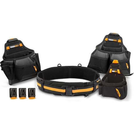 TOUGHBUILT TOU-CT-101-4 - Kit d'outils pour entrepreneurs de courroies de (4 pièces)