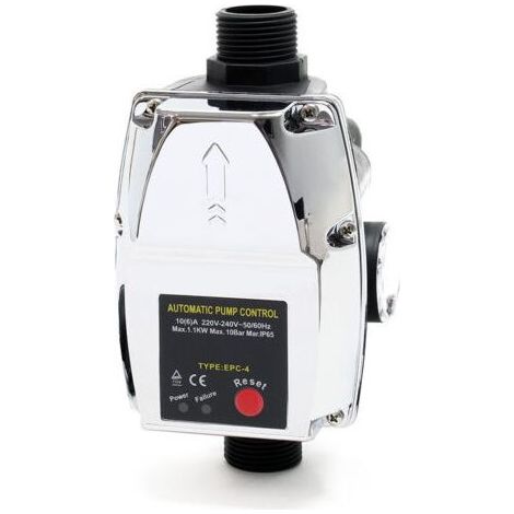 Pressostat EPC-4 – 105 x 95 x 190 mm – 230 V – 10 bars – Réseaux d’eaux domestiques & Pompes monophasées – Anti-marche à sec (1/5)