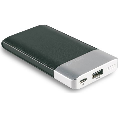RealPower PB-4000 Fashion Polímero de litio 4000 mAh Negro, Plata (1/3)