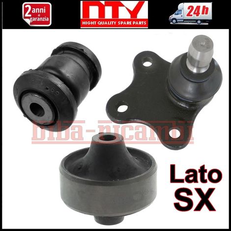 Tp-480 kit boccole braccio sosp sx opel corsa d 10 12v - 44kw