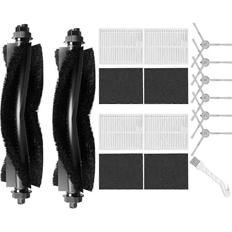 Brosse pour aspirateur Side Brosses Roller Brosse pour Eufy L60/L50 Robot Aspirateur Kit Side Brosses Roller Brosse (1/5)