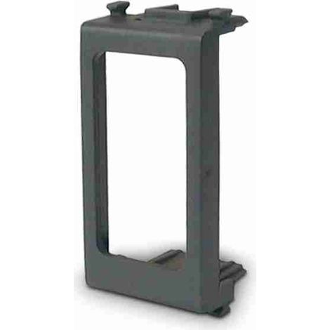 Adattatore VIMAR serie PLANA di colore grigio scuro