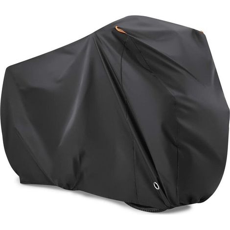 Housse vélo pour 2 Vélos, Housse de vélo étanche en nylon 190T avec protection contre la poussière, les UV, la pluie Protection pourVTT (1/5)
